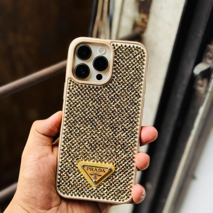 Premium Branded Prada Case For iPhone